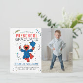 セサミストリート |幼稚園卒業生 – 写真 案内状 (スタンド正面)