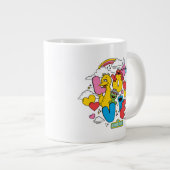 セサミストリート |愛 ジャンボコーヒーマグカップ (正面右)