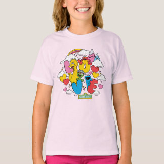 セサミストリート |愛 Tシャツ