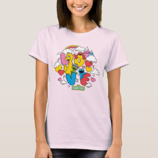 セサミストリート |愛 Tシャツ