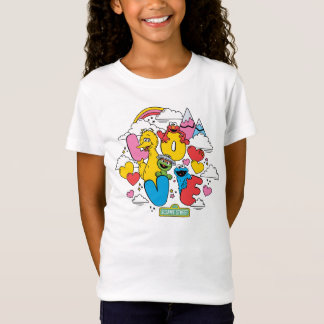 セサミストリート |愛 Tシャツ