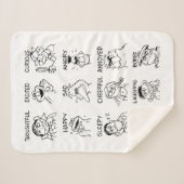 セサミストリート |感情と感覚 シェルパブランケット (正面(横))