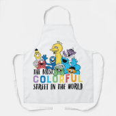 セサミストリート |最大のカラフル通り エプロン (正面)