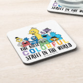 セサミストリート |最大のカラフル通り コースター (左側)