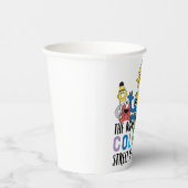 セサミストリート |最大のカラフル通り 紙コップ (右)