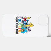 セサミストリート |最大のカラフル通り Case-Mate iPhoneケース (裏面 (横))