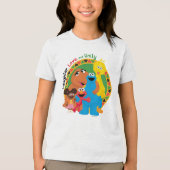セサミストリート | 笑い、愛、統一 トライブレンドＴシャツ (正面)