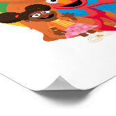 セサミストリート | 笑い、愛、統一 ポスター (角)