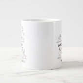 セサミストリート 笑う方が心配が少ない ジャンボコーヒーマグカップ (正面)