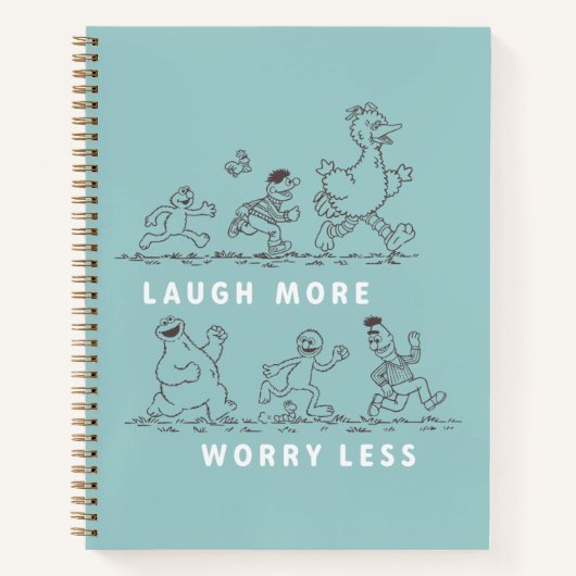 セサミストリート | 笑顔でストレスレス ノートブック (正面)