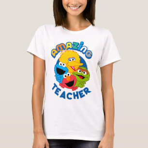 セサミストリート  素晴らしい先生 Tシャツ