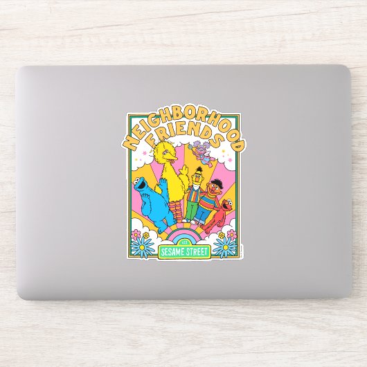 セサミストリート |近所の友だち シール (コンピューター)
