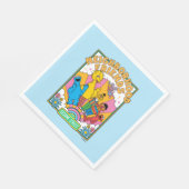 セサミストリート |近所の友だち スタンダードランチョンナプキン (角)