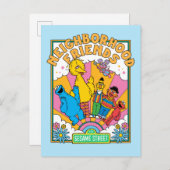 セサミストリート |近所の友だち ポストカード (正面/裏面)