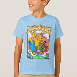 セサミストリート 近所の友だち Tシャツ