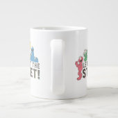 セサミストリート |通り! ジャンボコーヒーマグカップ (裏面)