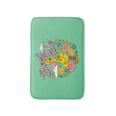 セサミストリート |黄色最高のの鳥の仲間 バスマット (正面縦)