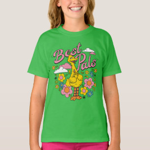 セサミストリート  黄色最高のの鳥の仲間 Tシャツ