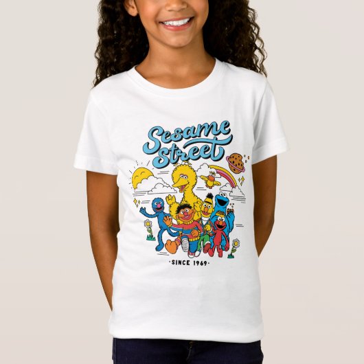 セサミストリート|1969年からの友達 Tシャツ (正面)