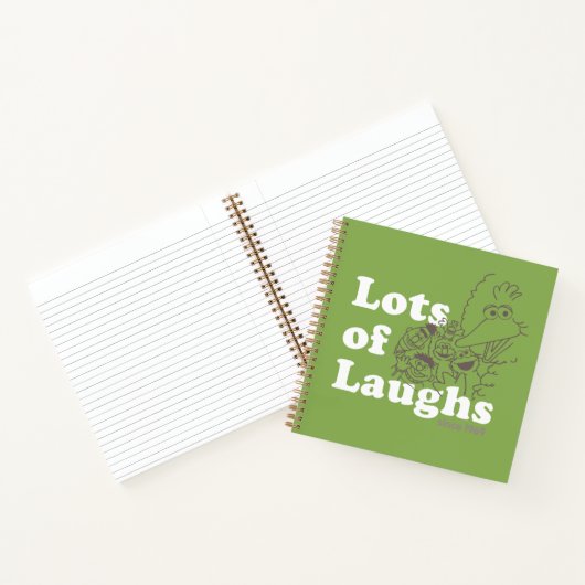 セサミストリート | 1969年から笑いの連続 ノートブック (内部)