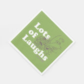 セサミストリート | 1969年から笑い声が多い スタンダードランチョンナプキン (角)