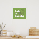 セサミストリート | 1969年から笑い声が多い ポスター (キッチン)