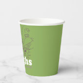 セサミストリート | 1969年から笑い声が多い 紙コップ (裏面)