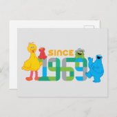 セサミストリート | 1969年から ポストカード (正面/裏面)