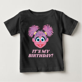 セサミストリート | Abby Cadabby – 私の誕生日 ベビーTシャツ