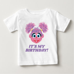 セサミストリート   Abby Cadabby – 私の誕生日Ba ベビーTシャツ