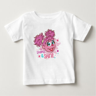 セサミストリート| Abby Cadabby -輝き及び輝やき ベビーTシャツ