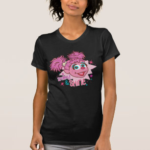 セサミストリート  Abby Cadabby -輝き及び輝やき Tシャツ