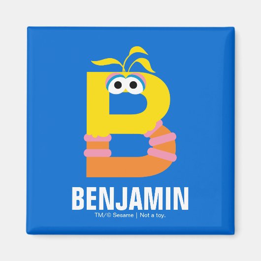 セサミストリート | Bはビッグバード用 マグネット (正面)