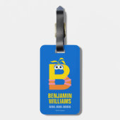 セサミストリート | Bはビッグバード用 ラゲッジタグ (裏面縦)