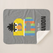 セサミストリート | BはBertの場合 シェルパブランケット (正面(横))