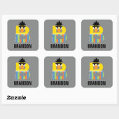 セサミストリート | BはBertの場合 スクエアシール (シート)