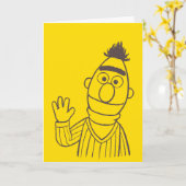 セサミストリート | Bert Bright カード (黄色い花)