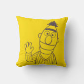 セサミストリート | Bert Bright クッション (正面)