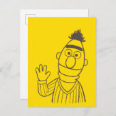 セサミストリート | Bert Bright ポストカード (正面/裏面)