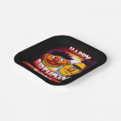 セサミストリート | Bert & Ernieをテーマにした誕生日 ペーパープレート (傾斜あり)