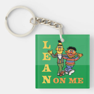 セサミストリート Bert & Ernie Lean on Me キーホルダー