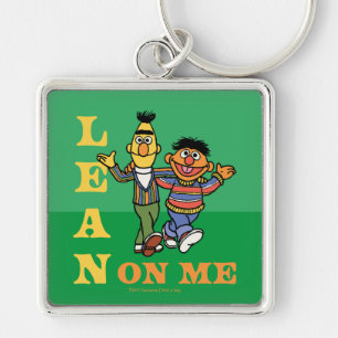 セサミストリート Bert & Ernie Lean on Me キーホルダー