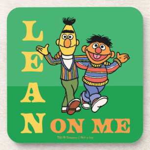 セサミストリート Bert & Ernie Lean on Me コースター