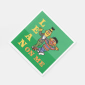 セサミストリート | Bert & Ernie Lean on Me スタンダードランチョンナプキン (角)