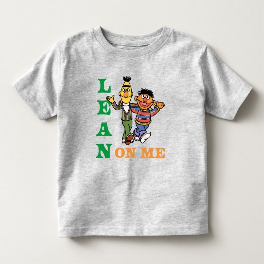 セサミストリート | Bert & Ernie Lean on Me トドラーTシャツ (正面)