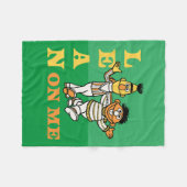 セサミストリート | Bert & Ernie Lean on Me フリースブランケット (正面(横))