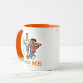 セサミストリート | Bert & Ernie Lean on Me マグカップ (正面左)