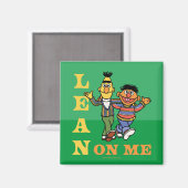 セサミストリート | Bert & Ernie Lean on Me マグネット (正面/裏面)