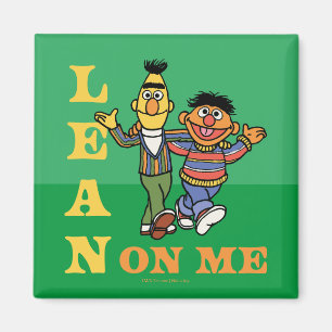 セサミストリート Bert & Ernie Lean on Me マグネット