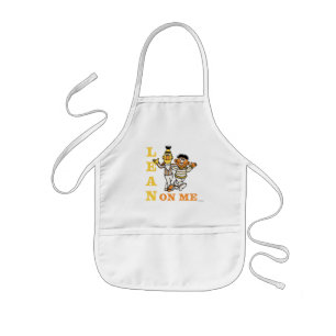 セサミストリート Bert & Ernie Lean on Me 子供用エプロン